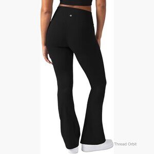 High Waist Kick Flare Leggings, Tummy Control, 4-Way Stretch, UPF 50+